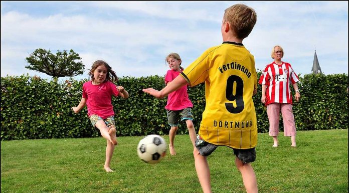 Få børnene ud i varmen