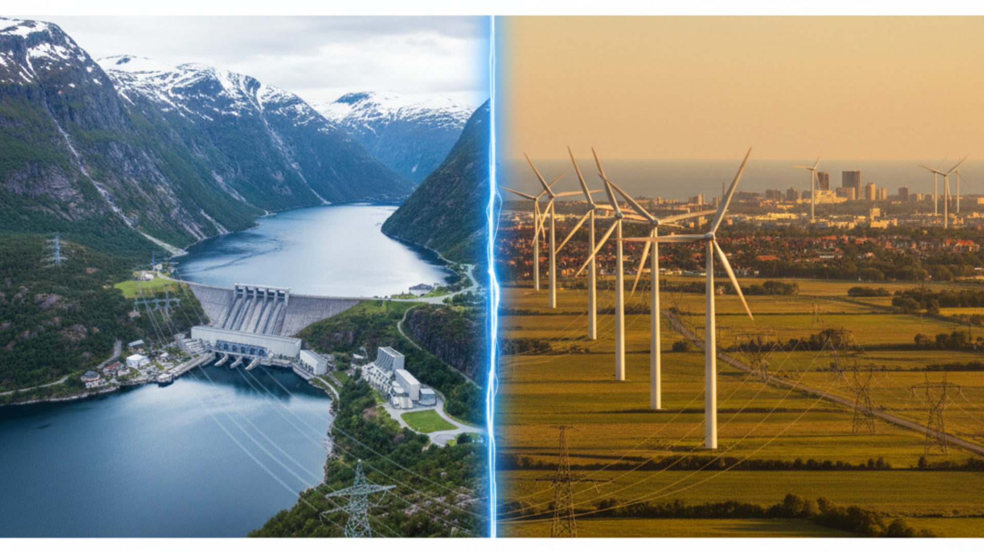 Hvorfor er elpriserne forskellige i Norge og Danmark?